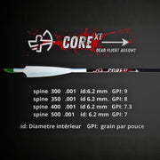 CORE XT - Flèches d'arc